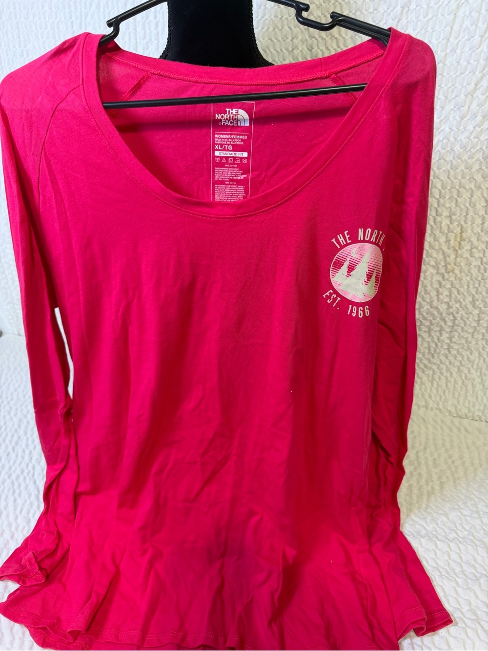 The North Face Women's Crewneck Logo Tee - Hot Pink